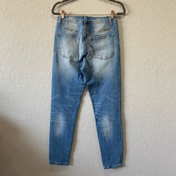 KanCan High Rise light Wash Jeans Size 28 - Picture 4 of 8